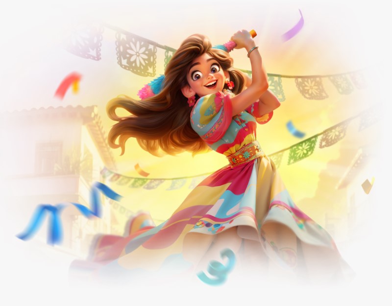 Pinata Wins Free Spins multiplier bar